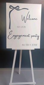 Te huur
Welkomst bord bruiloft verloving feest Schildersezel, Huis en Inrichting, Ophalen of Verzenden