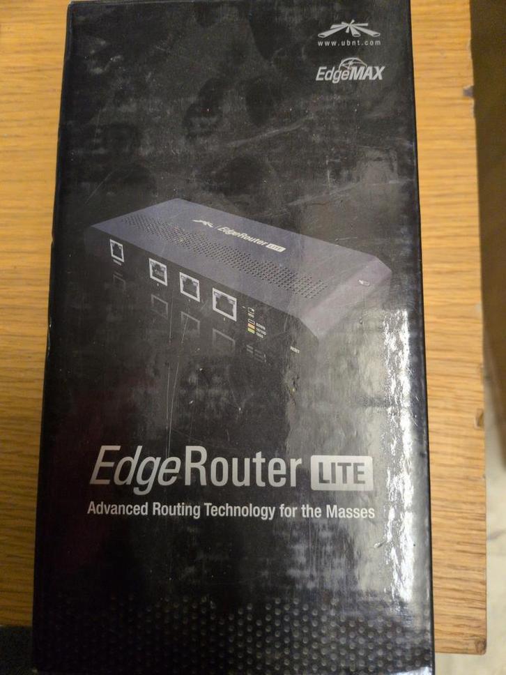 Ubiquiti EdgeRouter Lite - Krachtige Router, Computers en Software, Routers en Modems, Ophalen of Verzenden