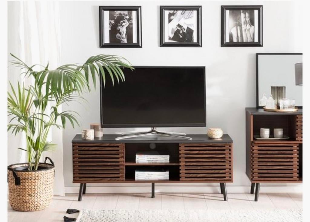 Te koop TV-meubel Perth walnoot kleur 40cm, Ophalen, Zo goed als nieuw, 25 tot 50 cm, Minder dan 100 cm