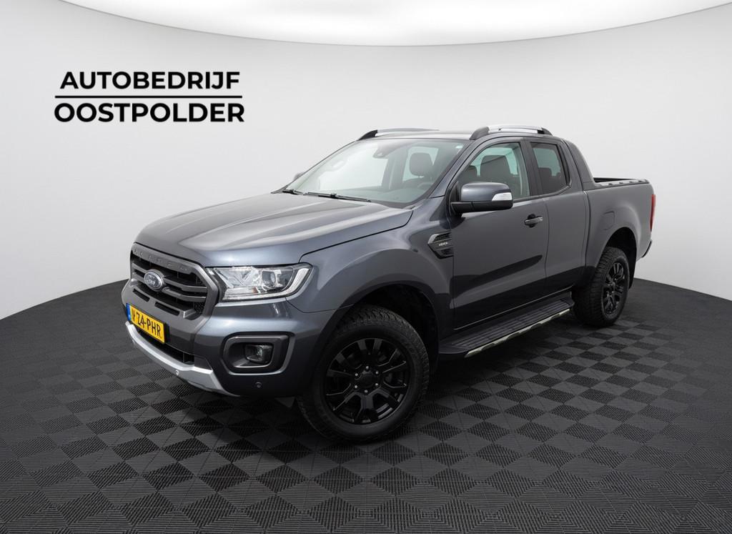 Ford RANGER 2.0 Super Cab EcoBlue Wildtrak, Auto's, Gebruikt, 4 cilinders, Leder, Bedrijf