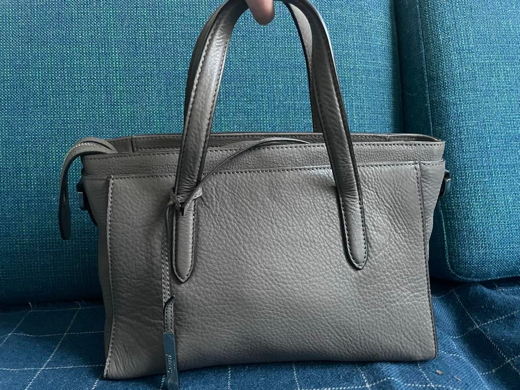 Grijze tas Smaak Amsterdam, Ophalen of Verzenden, Zo goed als nieuw, Grijs, Handtas