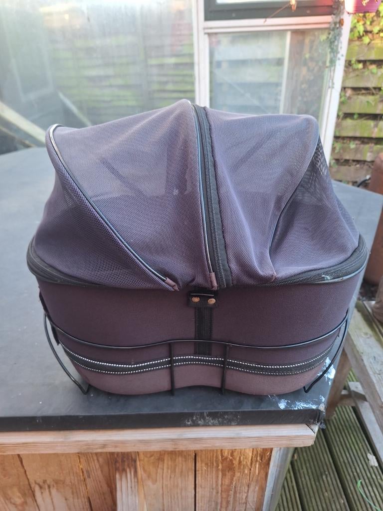 Hondenfietsmand, Ophalen