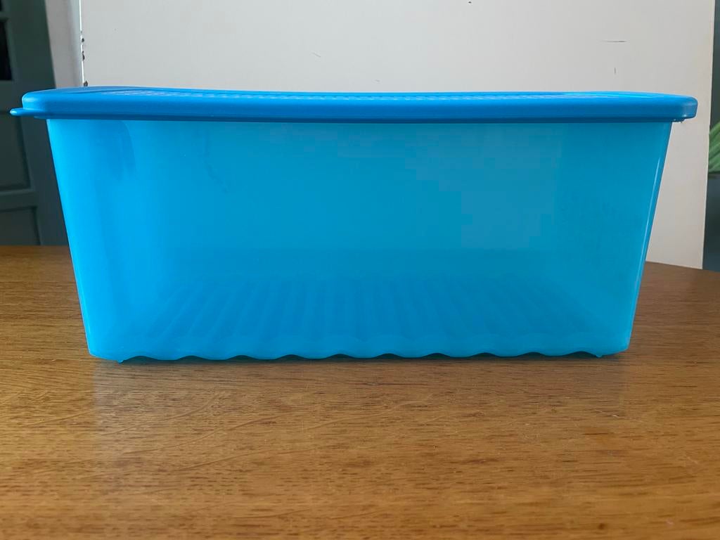 Tupperware Fridge Smart 3,6L - Vershouddoos, Ophalen of Verzenden, Nieuw, Blauw, Bak of Kom