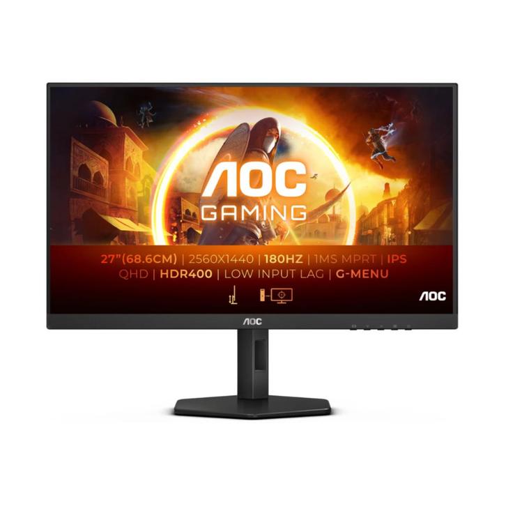 AOC Q27G4X 27 inch QHD 180Hz IPS HDR10 Gaming monitor - NEW, Computers en Software, Monitoren, Zo goed als nieuw