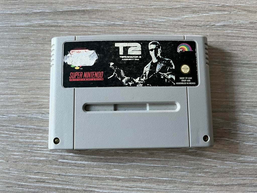 Terminator 2: Judgement Day voor de Super Nintendo, 1 speler, Ophalen of Verzenden, Vanaf 3 jaar