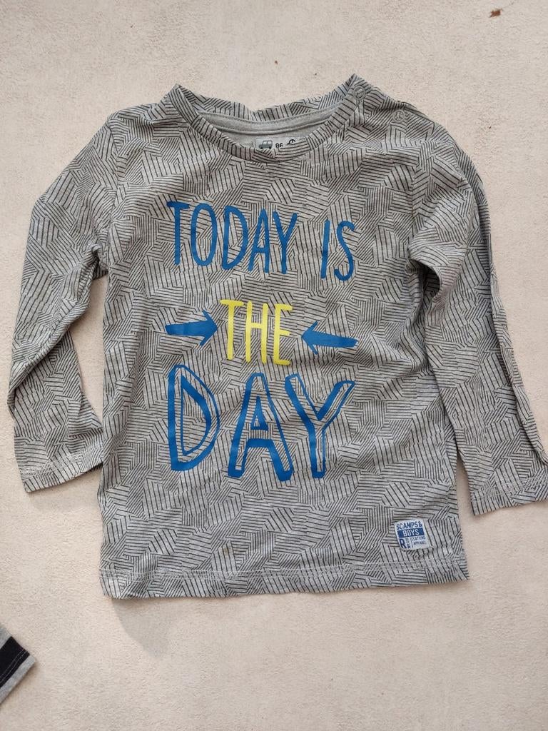 Shirt 86, Kinderen en Baby's, Babykleding | Maat 86, Ophalen of Verzenden, Zo goed als nieuw, Jongetje, Shirtje of Longsleeve