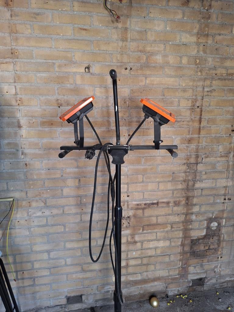 Bouwlamp met statief, Ophalen of Verzenden