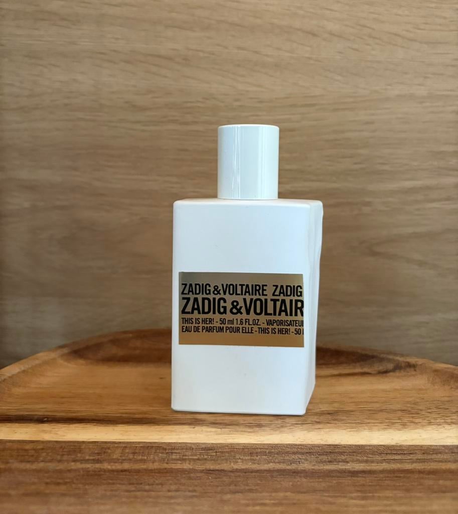 Zadig & Voltaire - This is Her 50ml Edition Initiale, Verzenden, Zo goed als nieuw