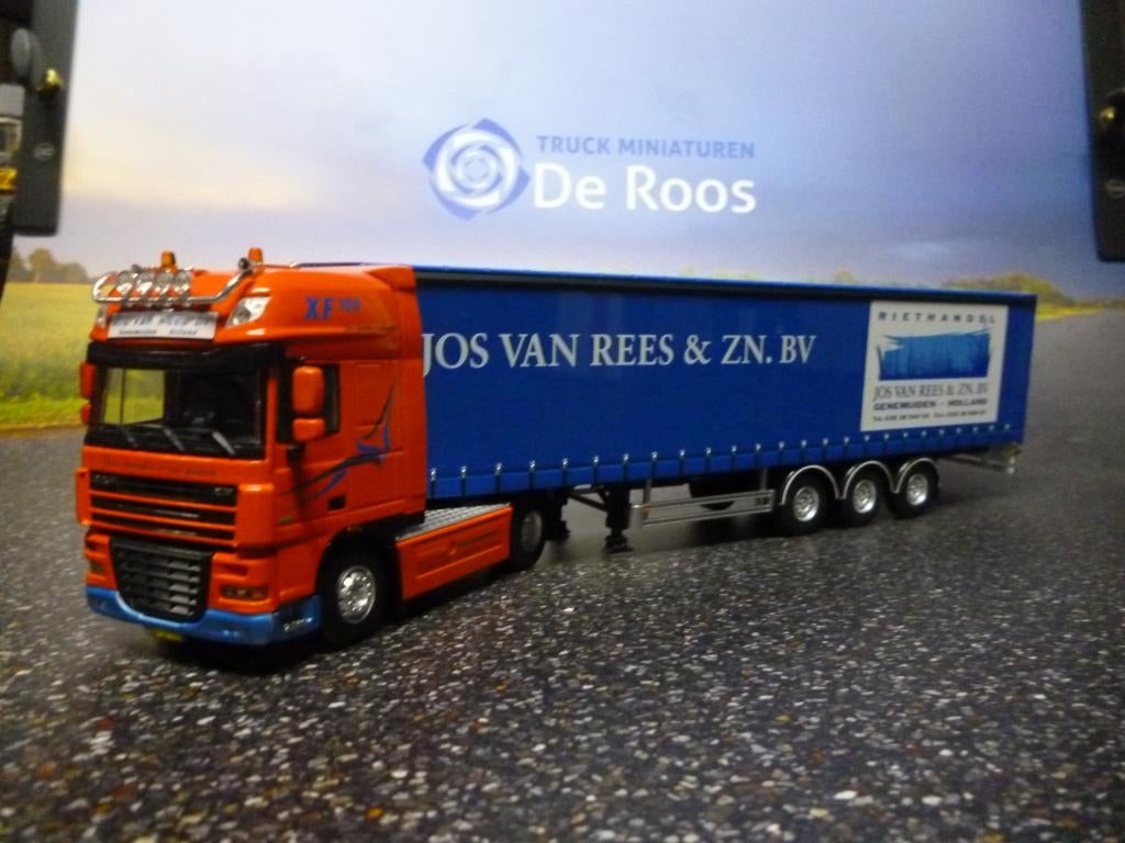 WSI DAF XF 105 Riethandel Jos van Rees & zn., Ophalen of Verzenden, Zo goed als nieuw, Bus of Vrachtwagen, Wsi