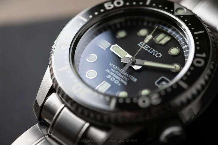 Seiko SBDX017 (MM300) Marinemaster, full set, mint conditie!, Sieraden, Tassen en Uiterlijk, Horloges | Heren, Gebruikt, Polshorloge