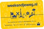 Weekendje weg voucher twv €150,-, Cadeaubon, Overige typen