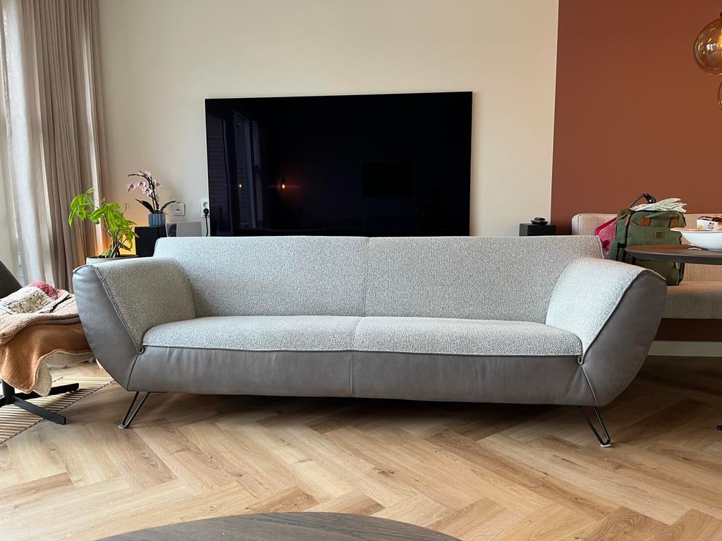 DutchZ 1302 3-zits bank - nog geen jaar oud!, Huis en Inrichting, Banken | Bankstellen, Ophalen, Driepersoons, 75 tot 100 cm, Zo goed als nieuw