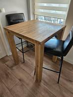 Bartafel met 2 hoge stoelen - Zo goed als nieuw, Ophalen, Zo goed als nieuw