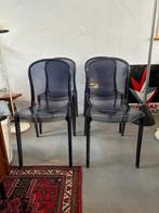 Space age plexiglas stoelen, vintage design eetkamerstoelen, Ophalen, Kunststof, Gebruikt, Overige kleuren
