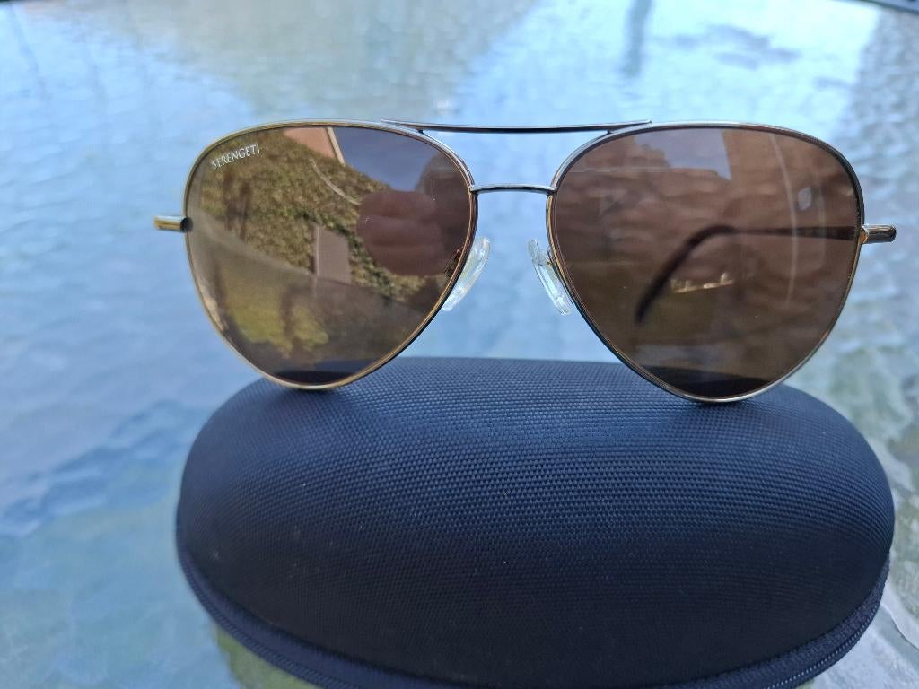 serengeti zonnebril carrara, Ophalen of Verzenden, Zo goed als nieuw, Bruin, Overige merken