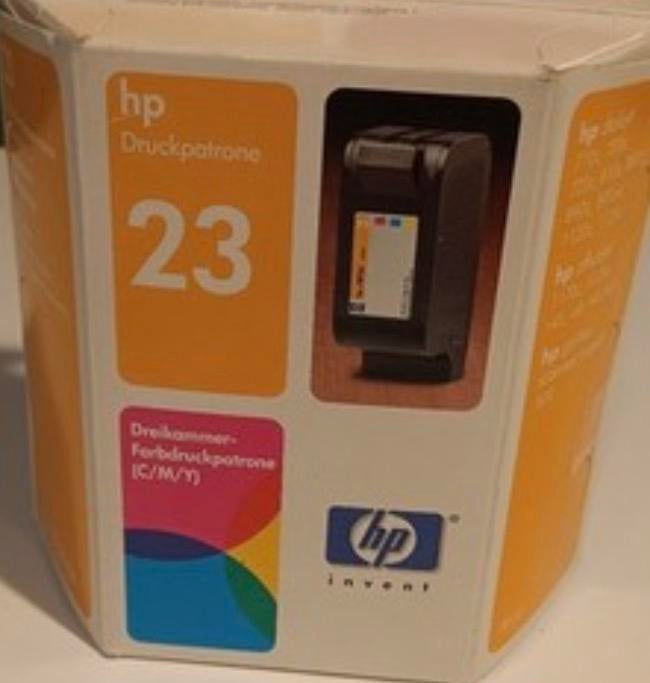 HP 23 (C/M/T) Inktcardtrige C1823DE ABD Nieuw!!, Ophalen, Nieuw, Cartridge, Hp