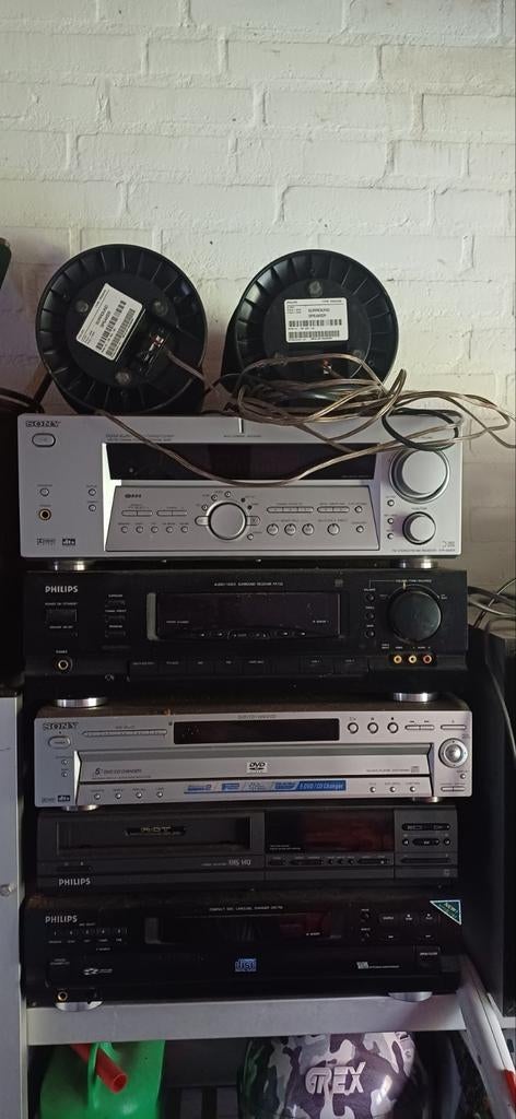 Diverse audio- en videoapparatuur: Sony, Philips, Ophalen, Gebruikt