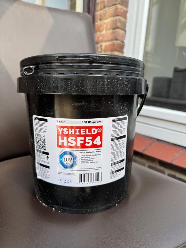 YSHIELD HSF54 anti-straling verf 5 liter, Ophalen of Verzenden