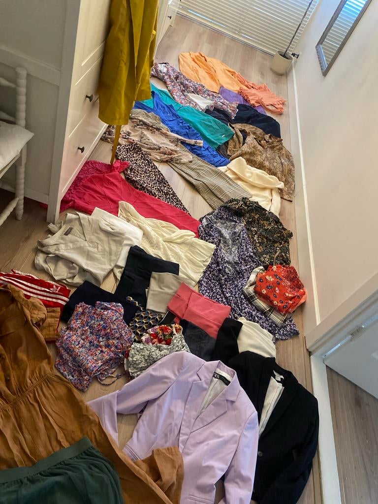 Grote kledingbundel: Zara, H&M, Mango, Rinascimento, Kleding | Dames, Ophalen of Verzenden, Zo goed als nieuw, Maat 36 (S)