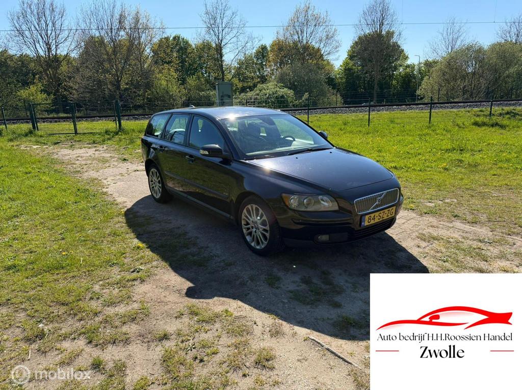 Volvo V50 1.8 Edition I Sport, Voorwielaandrijving, 125 pk, 4 cilinders, Zwart