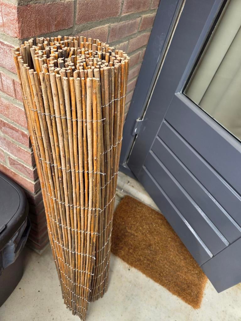 Wilgenscherm 150x100 cm - Natuurlijke Tuinafscheiding, Ophalen of Verzenden, Nieuw, Hout, Tuinhek