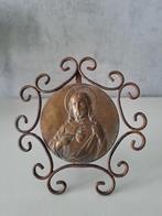 Vintage Jezus standaard gietijzer en koper, Ophalen