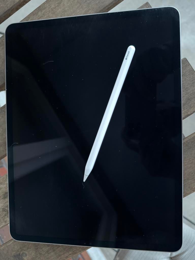 iPad Pro (2021) 12.9 inch met Apple Pencil - Professioneel, Computers en Software, Apple iPads, Ophalen of Verzenden, Gebruikt