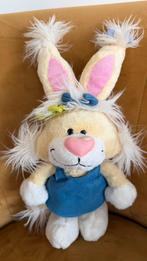 Mimihopps (34 cm) in Blauw Jurkje, Ophalen of Verzenden, Zo goed als nieuw, Knuffel