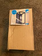 EGLO Vintage Zwarte Metalen Frame Lamp met Glas, Ophalen, Nieuw, Metaal, Modern