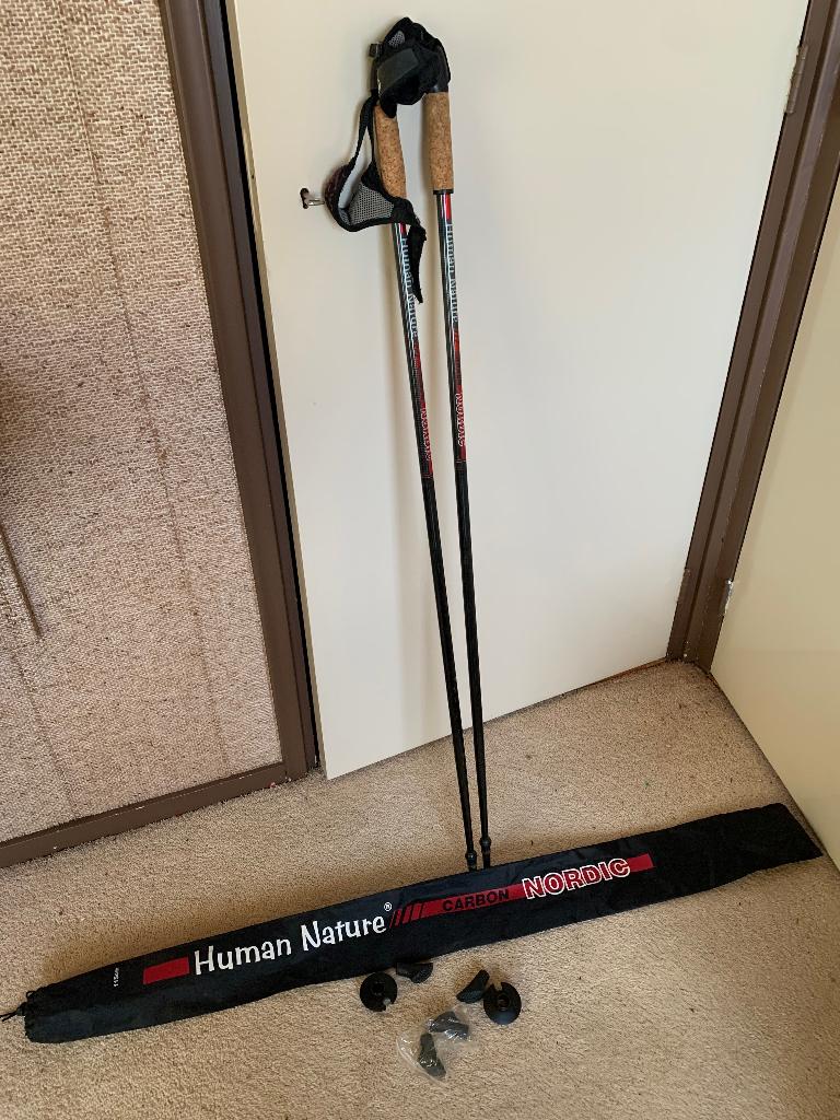 Nordic Walk stokken, Ophalen of Verzenden, Verstelbaar, Zo goed als nieuw