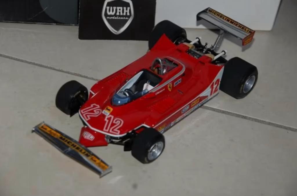1:18 FERRARI 312 T4 F1 VILLENEUVE #12 EXOTO 97077 in box WRH, Hobby en Vrije tijd, Modelauto's | 1:18, Verzenden, Zo goed als nieuw