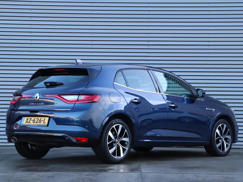 Renault Mégane 1.3 TCe Bose *Navigatie*Keyless*Parkeersens., Voorwielaandrijving, 4 cilinders, Blauw, Origineel Nederlands