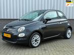 Fiat 500 0.9 TwinAir Turbo Popstar |Automaat|Leder|Bluetooth, Gebruikt, Leder en Stof, Zwart, Origineel Nederlands