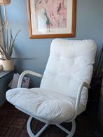 IKEA Smedsta draaistoel - Comfortabele fauteuil, Ophalen, Modern, Comfortabel, Gebruikt, Wit