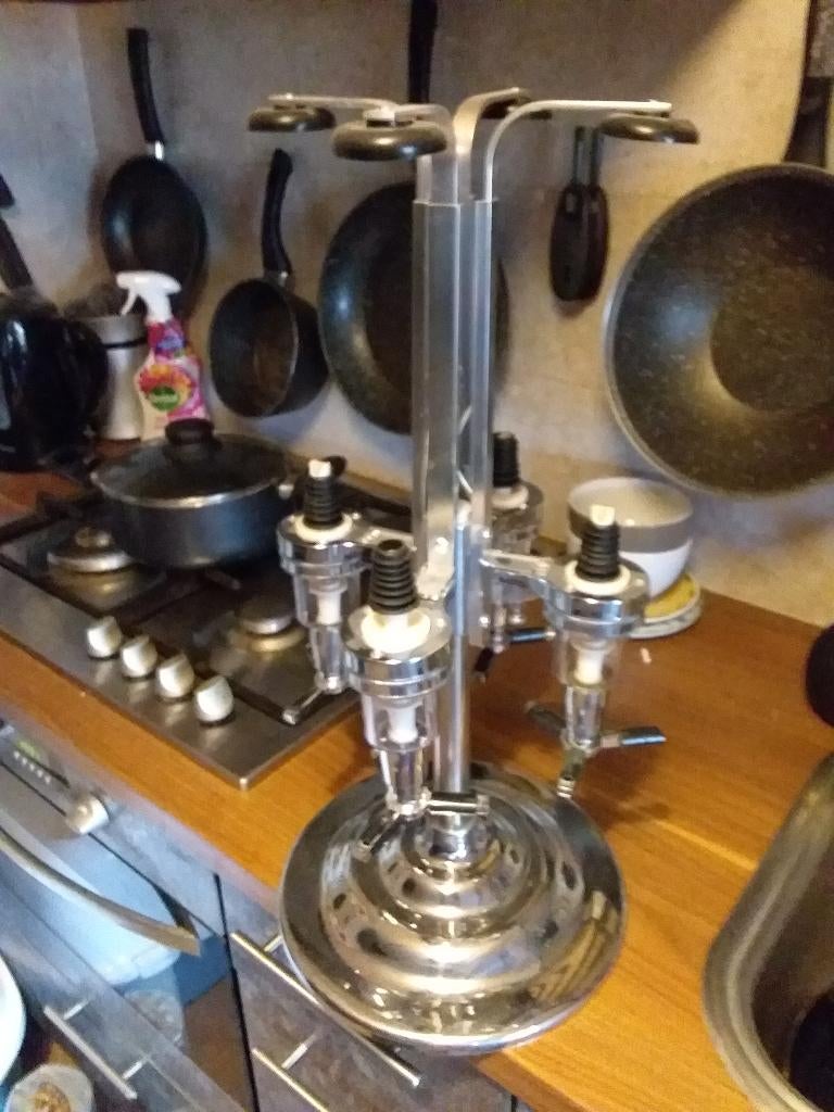 RUM- WHISKEY - ENZ DRANKEN HOUDER  VOOR 4 FLESSEN, Overige materialen, Ophalen of Verzenden, Zo goed als nieuw, Minder dan 5 flessen