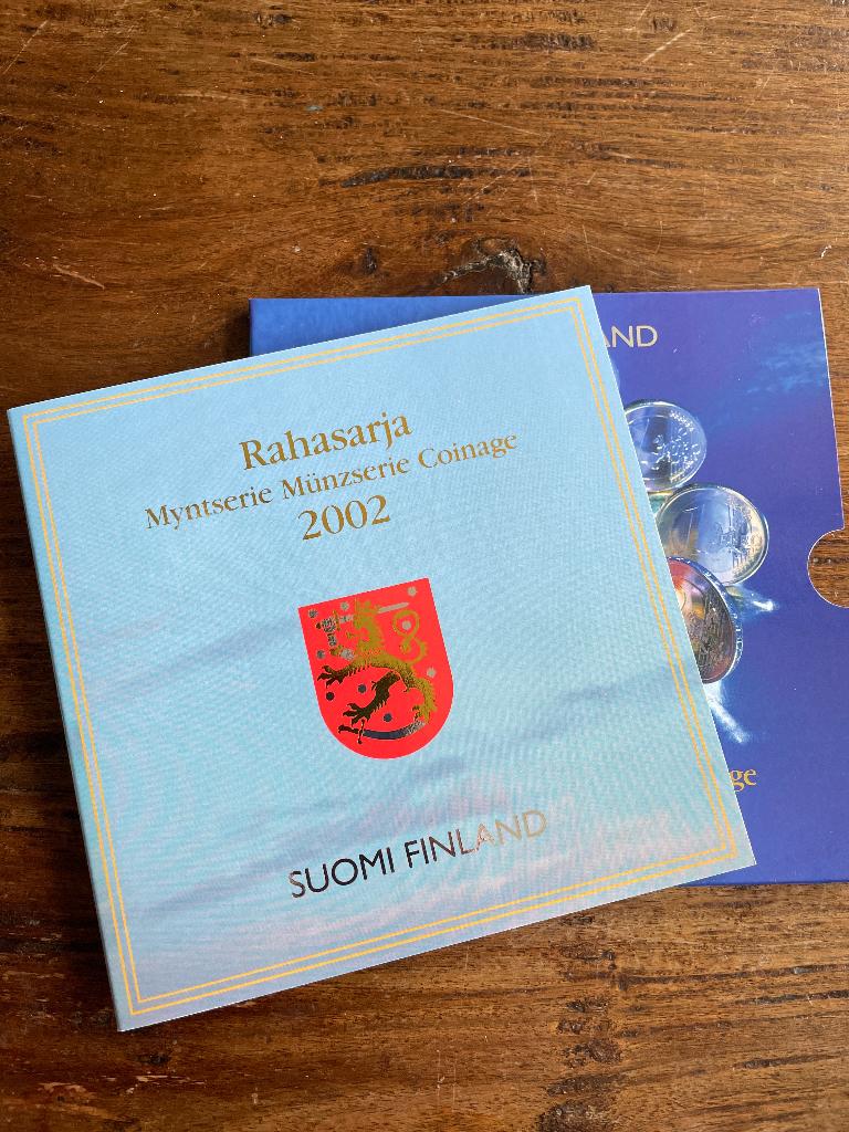 Muntset, jaarset 2002, Suomi Finland, Postzegels en Munten, Munten | Nederland, Setje, Overige waardes, Koningin Beatrix, Ophalen of Verzenden
