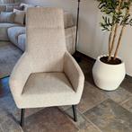 Hele mooie  beige Fauteuil Gerola van Mecam, Ophalen, 75 tot 100 cm, Zo goed als nieuw, Stof