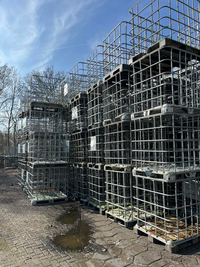 IBC kratten te koop gebruikt nette kratten, Gebruikt, 100 cm of meer, 60 cm of meer, Ophalen of Verzenden