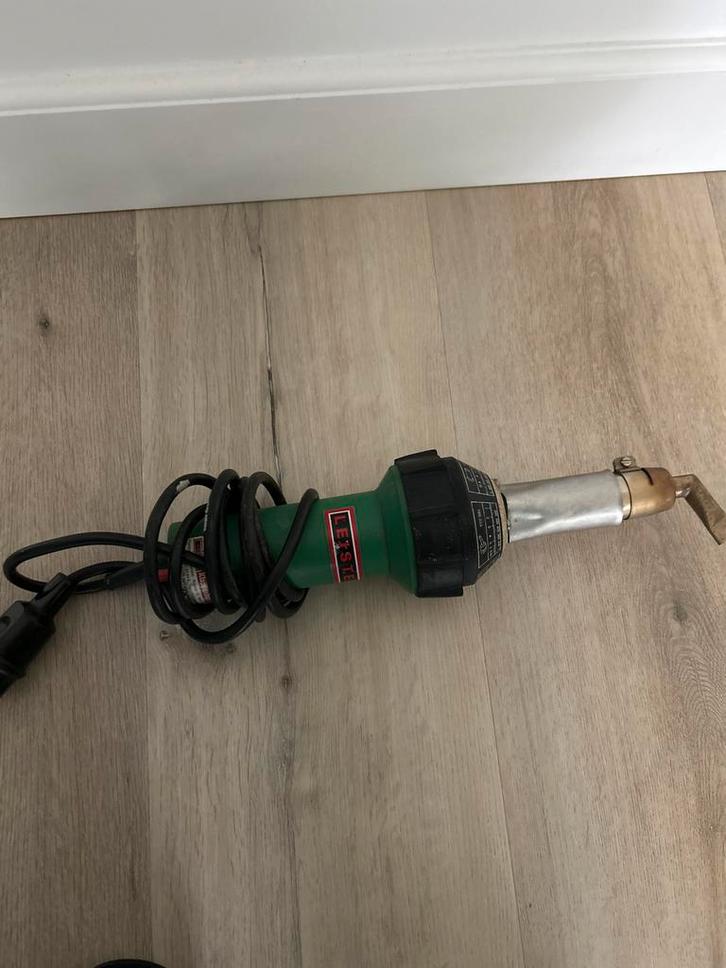 Leister Triac S Heteluchtblower - 1600W, Doe-het-zelf en Verbouw, Gereedschap | Lasapparaten, Gebruikt, Overige typen, 250 ampère of meer