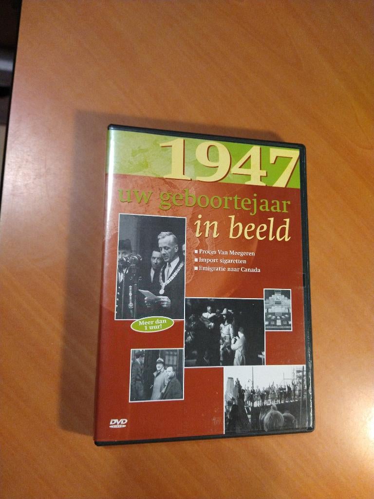 DVD 1947 Uw geboortejaar in beeld, Alle leeftijden, Ophalen of Verzenden, Zo goed als nieuw, Natuur