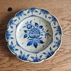 Antiek Delfts Blauw Wandbord - Handgeschilderd 1923, Ophalen of Verzenden