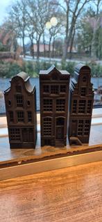 3D Geprinte Amsterdamse Grachtenpandjes - Waxinelichthouder, Huis en Inrichting, Ophalen of Verzenden, Nieuw
