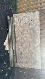 Resthout osb en balkjes, Ophalen of Verzenden, Zo goed als nieuw, 50 mm of meer, Balk