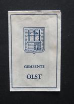 8646 Gemeente Olst, Ophalen of Verzenden, Nederland