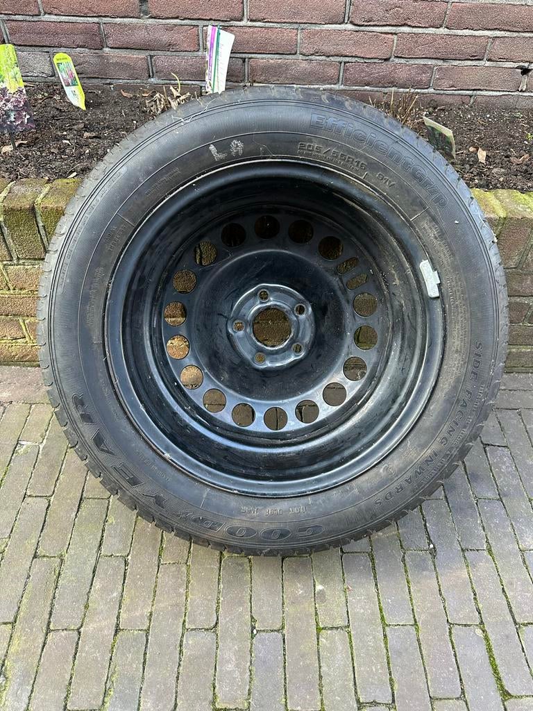 Reservewiel (Goodyear EfficientGrip), Ophalen, Gebruikt