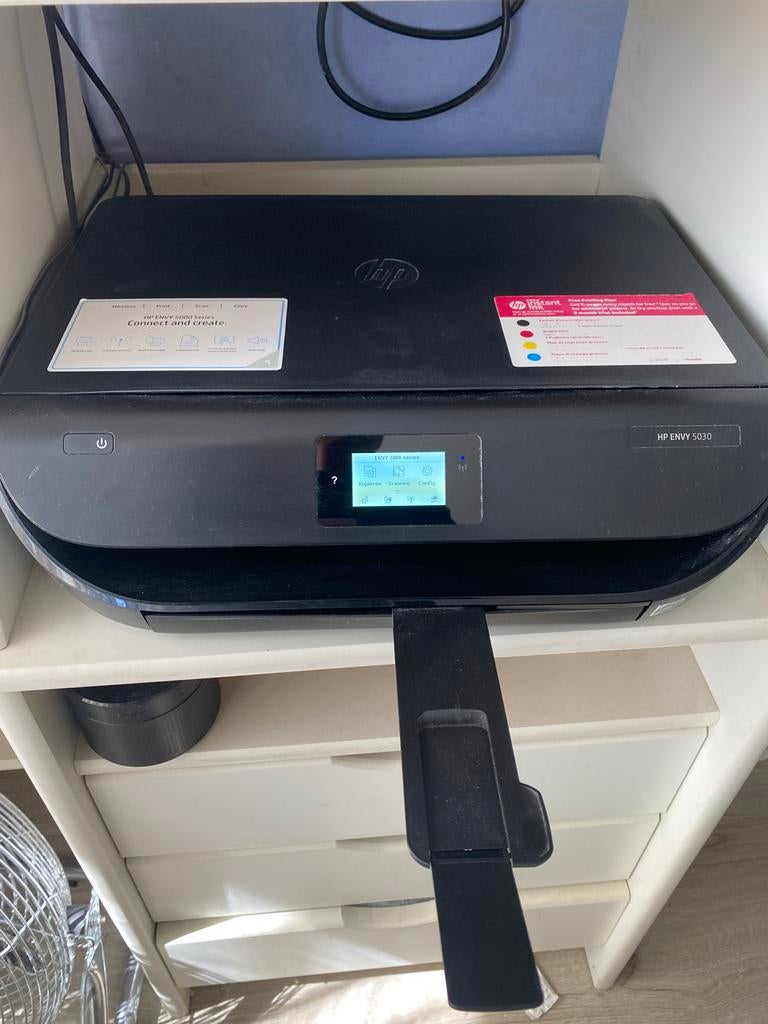 HP Envy 5030 All-in-One Printer - Draadloos & Kleur, Computers en Software, Printers, Gebruikt, All-in-one, Inkjetprinter, Kleur printen