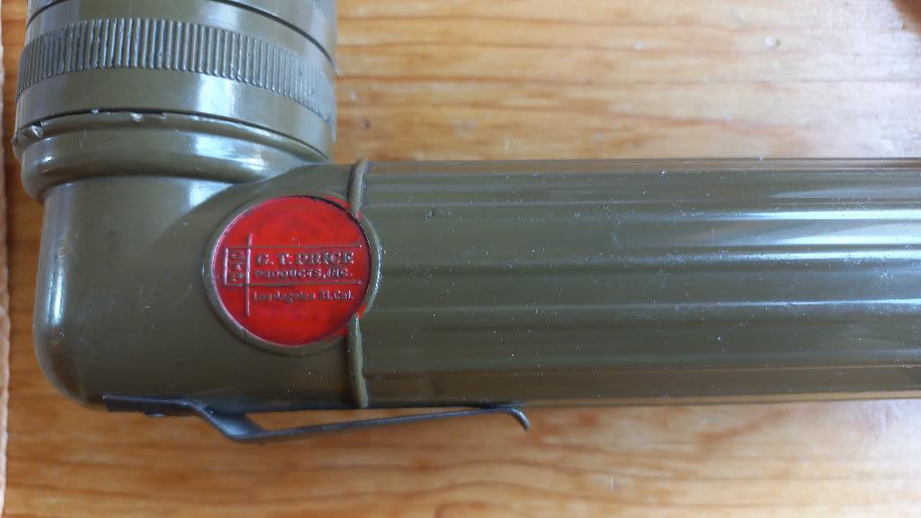 Zaklamp, US Army, groen, G.T.PRICE (US), Verzamelen, Militaria | Algemeen, Ophalen of Verzenden, Landmacht, Amerika, Overige typen