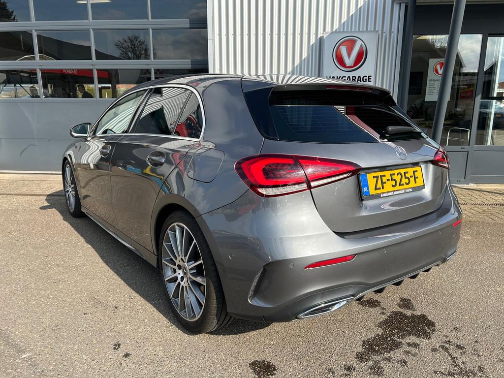 Mercedes-Benz A-klasse 200 Launch Edition AMG Premium Plus|R, Auto's, Mercedes-Benz, 12 maanden, Gebruikt, 4 cilinders, 163 pk