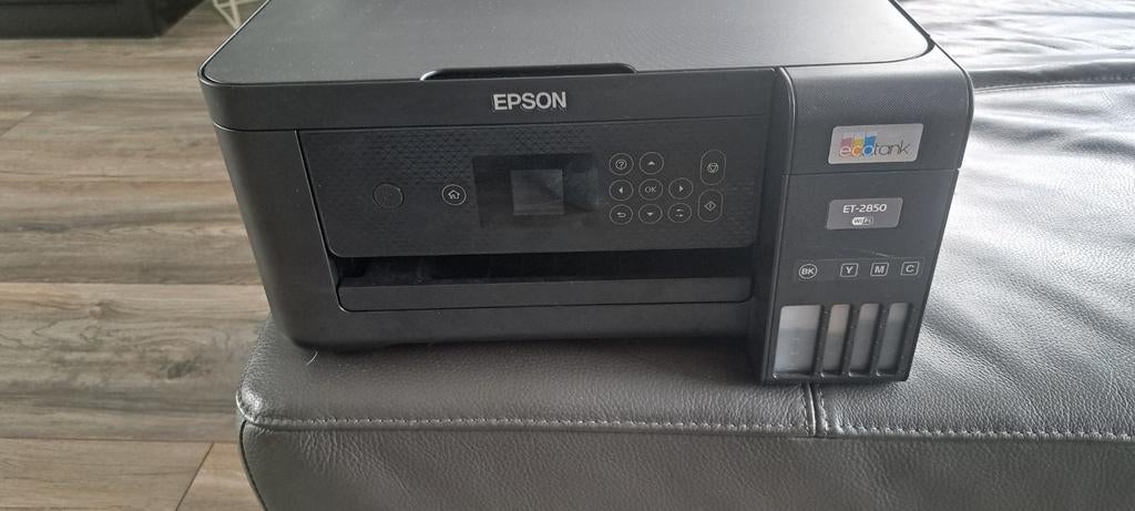 Epson EcoTank ET-2850 All-in-One Printer met Wi-Fi, All-in-one, Draadloos, Zo goed als nieuw, Ophalen