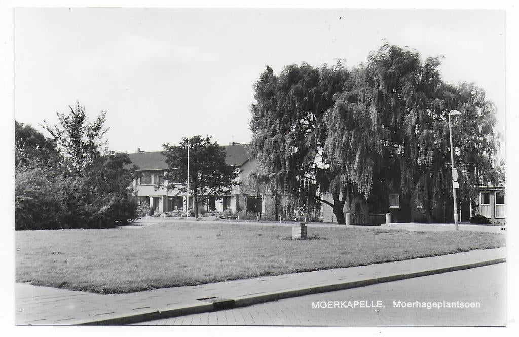 Moerkapelle Moerhageplantsoen Ansichtkaart ( B6936 }, Ophalen of Verzenden, 1960 tot 1980, Ongelopen